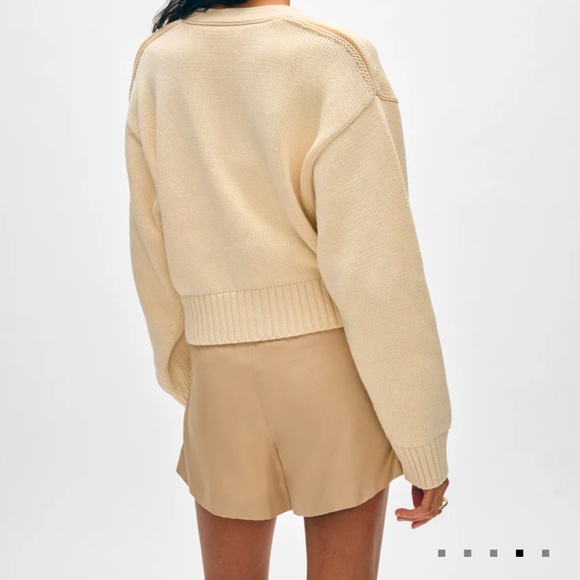 White + Warren Organic Cotton Button Cardigan - Picture 2 of 6